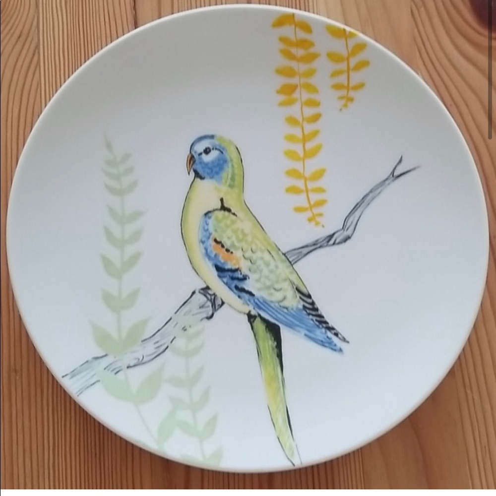 Anthropologie Bird Plate Dish